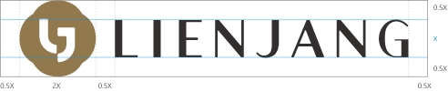 리엔장 영문 로고타입
